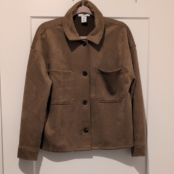 Brown Utility Jacket - Picture 2 of 4